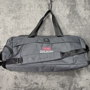 Travis Mathew Duration Duffel Travel Weekender Gym Golf Bag Gray Water Repellant